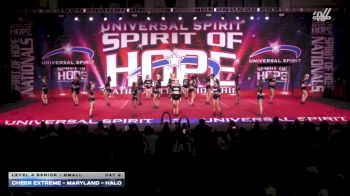 Cheer Extreme - Maryland - Halo [2026 L4 Senior - Small Day 2] 2026 Spirit of Hope Grand Nationals