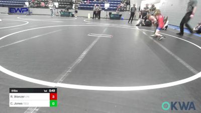 61 lbs Final - Randy Wanzer, Chandler Takedown Club vs Canyon Jones, Tecumseh Youth Wrestling