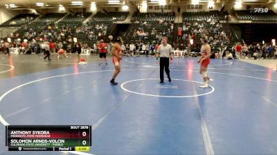 174 lbs Cons. Round 6 - Anthony Sykora, Minnesota State Moorhead vs Solomon Arnds-Volcin, Colorado State University - Pueblo