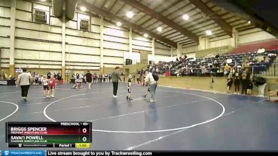 45+ Semifinal - Briggs Spencer, Fremont Wrestling Club vs Savai`i Powell, Charger Wrestling Club