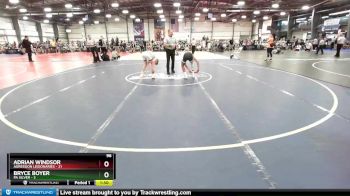 96 lbs Rd# 7- 10:45am Saturday Final Pool - Adrian Windsor, Agression Legionaries vs Bryce Boyer, PA Silver