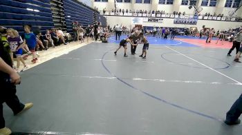 83 lbs Consi Of 16 #2 - DAKARAI JACKSON, Fayetteville Youth Wrestling Club vs Isaac Pascoal, Gravette Wrestling Club