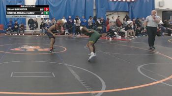 125 lbs Cons. Round 2 - Isaiah Brewster, McDaniel vs Hezekia Molina-Hagdu, Albright College