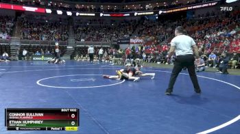 1A-106 lbs Champ. Round 1 - Ethan Humphrey, West Branch vs Connor Sullivan, Nashua-Plainfield