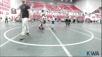 66 lbs Quarterfinal - Finnley Merrell, Little Axe Takedown Club vs Oliver Stephens, Standfast