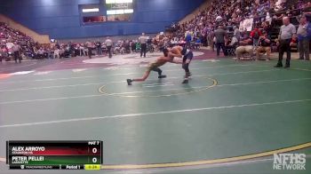 3 - 113 lbs Cons. Round 1 - Alex Arroyo, Staunton HS vs Peter Pellei, Lafayette