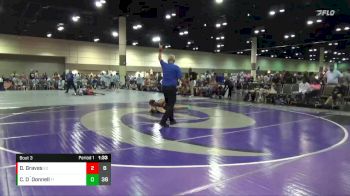 140 lbs Quarterfinals (8 Team) - Claire O`Donnell, CLAW vs Delaney Graves, Griffin Fang