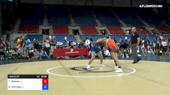 144 lbs Rnd Of 64 - Tiyahna Askew, Georgia vs Orianna Morales, California