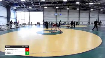 220 lbs Consolation - Erick Brothers Jr., WV vs Trent Sibble, NY