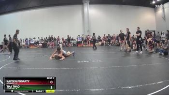 138 lbs Round 1 (6 Team) - Kayden Fogarty, MF Army vs Tiaj Thao, Team 478