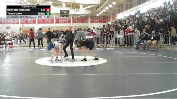120 lbs Quarterfinal - Danyeliz Retamar, Greater Lawrence vs Eva Cohen, Belmont