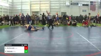 172 lbs Consi Of 4 - Khale McDonnell, Genesis vs Alexander Webster, Mad Dawg