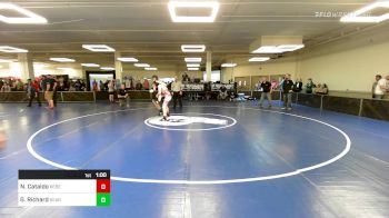 124 lbs Round Of 16 - Noah Cataldo, Derry Rebels vs Gage Richard, Kearsarge