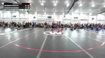102 lbs Consi Of 16 #2 - Jefferson Moffatt, WV vs Chester Machemer, NY