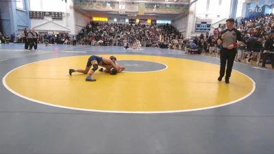 144 lbs Semifinal - Bam Cordel, St Georges Tech HS vs John Rovillard, Sussex Central H S