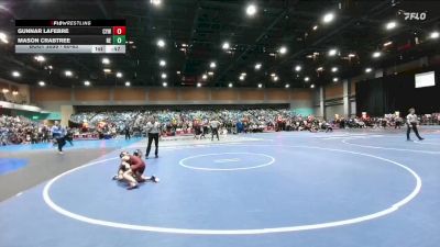 60-63 lbs Round 1 - Mason Crabtree, Nevada Elite vs Gunnar Lafebre, CYW