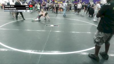 65 lbs Cons. Semi - Ivan Stafford, KC Elite Training Center vs Tanner Bell, Mighty Warriors Wrestling Acad