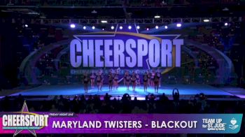 Maryland Twisters - Blackout [2023 L6 Senior - Small Day 1] 2023 CHEERSPORT: Friday Night Live