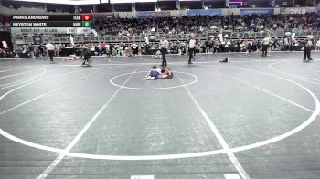 43 lbs Round Of 16 - Parks Andrews, Team Tulsa WC vs Keyston White, Hannibal