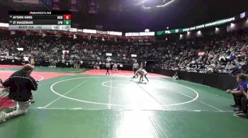 132 lbs Champ. Round 1 - Ayden King, WCWA vs Jt Hageman, CPWA