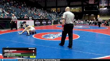 4A-138 lbs Semifinal - Jayden Hammonds, Southwest Dekalb vs Aiden Ingram, West Laurens