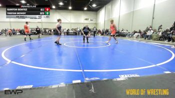 180 lbs Rr Rnd 3 - Quinton Benitez, OK Elite 14U 2 vs Tristan Mowdy, Untouchables 14U Black