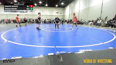 180 lbs Rr Rnd 3 - Quinton Benitez, OK Elite 14U 2 vs Tristan Mowdy, Untouchables 14U Black