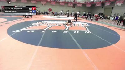 110 A Quarterfinal - Kaelani Shufeldt, North Central (IL) vs Teegan Sibble, East Stroudsburg University