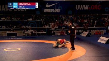 59 kg Final 3-5 - Anastasiia Sidelnikova, Rus vs Anna Hella Szel, Hun