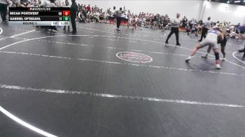 160 lbs Round 3 - Gabriel Oftedahl, Team Snapdown vs Micah Portivent, Grindhouse Wrestling