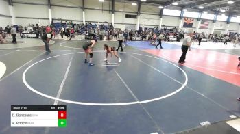 116 lbs Quarterfinal - Olivia Gonzales, Grindhouse WC vs Adianna Ponce, Parker Invictus WC