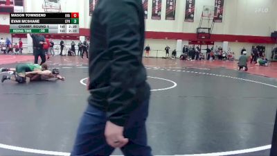 141 lbs Champ. Round 1 - Evan McShane, Cal Poly Humboldt vs Mason Townsend, Unattached