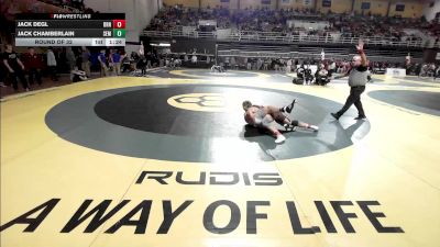 165 lbs Round Of 32 - Jack Degl, Brunswick School vs Jack Chamberlain, Wyoming Seminary