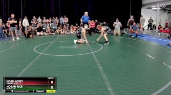 96 lbs Semis (4 Team) - Hogan Rice, PTRTC vs Noah Losey, Kraken Elite