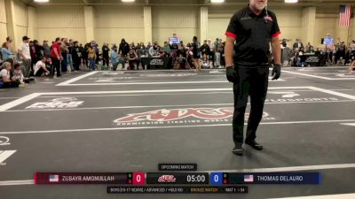 Zubayr Amonullah vs Thomas DeLauro 2025 ADCC Charlotte Open