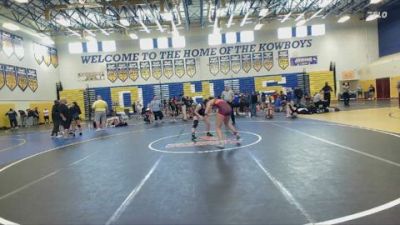 140 lbs 1st Place Match - Sydney Jones, Team Barracuda vs Hanna Migliaccio, Riverview High School