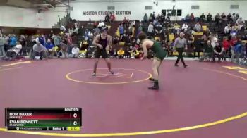 165 lbs Cons. Semi - Dom Baker, New Kent vs Evan Bennett, St. Edward