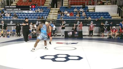 165 lbs Champ. Rd Of 32 - Luke Redner, Wisconsin vs Chaney Lewis Jr., Pennsylvania