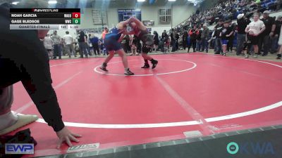 Quarterfinal - Noah Garcia, Wagoner Takedown Club vs Gage Bledsoe, Woodland Wrestling Club