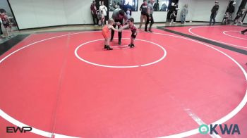 55 lbs Quarterfinal - Harvey Bettinger, Wagoner Takedown Club vs Noah DeShon, Tahlequah Wrestling Club