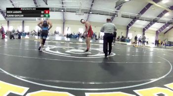 197 lbs Cons. Round 4 - Gavin Gaylor, Ashland vs Nick Ladato, Edinboro
