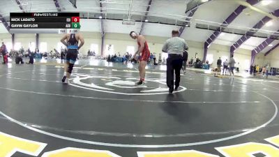 197 lbs Cons. Round 4 - Gavin Gaylor, Ashland vs Nick Ladato, Edinboro