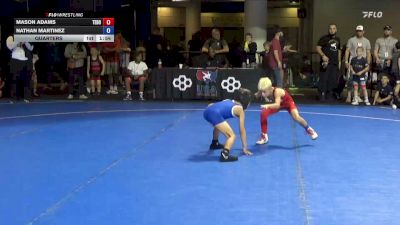 49 lbs Quarters - Mason Adams, Team Donahoe vs Nathan Martinez