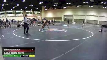 120 lbs Round 9 (10 Team) - Dallas Schorr-Thimas, Central Dauphin vs Brodi Bowersock, CHOICES (Beaver Local)