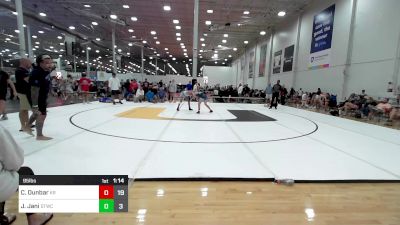 95 lbs Rr Rnd 6 - Charlie Dunbar, Kraken Blue vs Justin Jani, Shore Thing WC