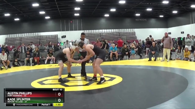 209 lbs 2nd Wrestleback (8 Team) - Austin Phillips, Fort Hammers vs ...