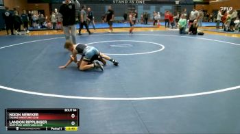 68-72 lbs Round 1 - Nixon Nebeker, Talons Wrestling Club vs Landon Ripplinger, Northside Wrestling Club