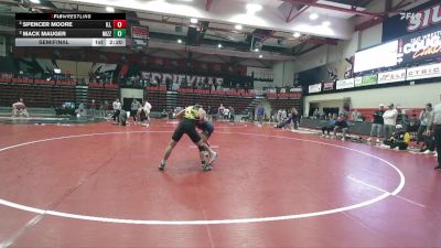 125 lbs Semifinal - Spencer Moore, Illinois vs Mack Mauger, Missouri