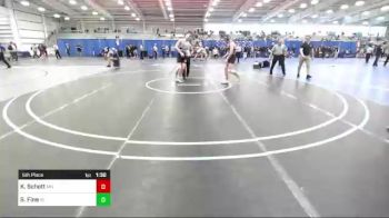 170 lbs 5th Place - Kailan Schott, MN vs Spencer Fine, RI