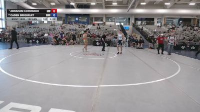 132 lbs Champ. Rd Of 16 - Abraham Coronado, Gold Rush Wrestling vs Caden Briquelet, Sunkids